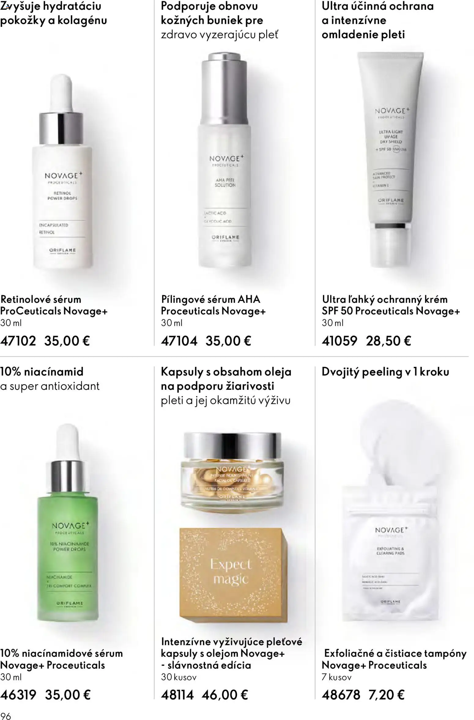 Nové Oriflame akcie – leták je platný od 24.12.2025 | Strana: 96 | Produkty: Peeling, Krém