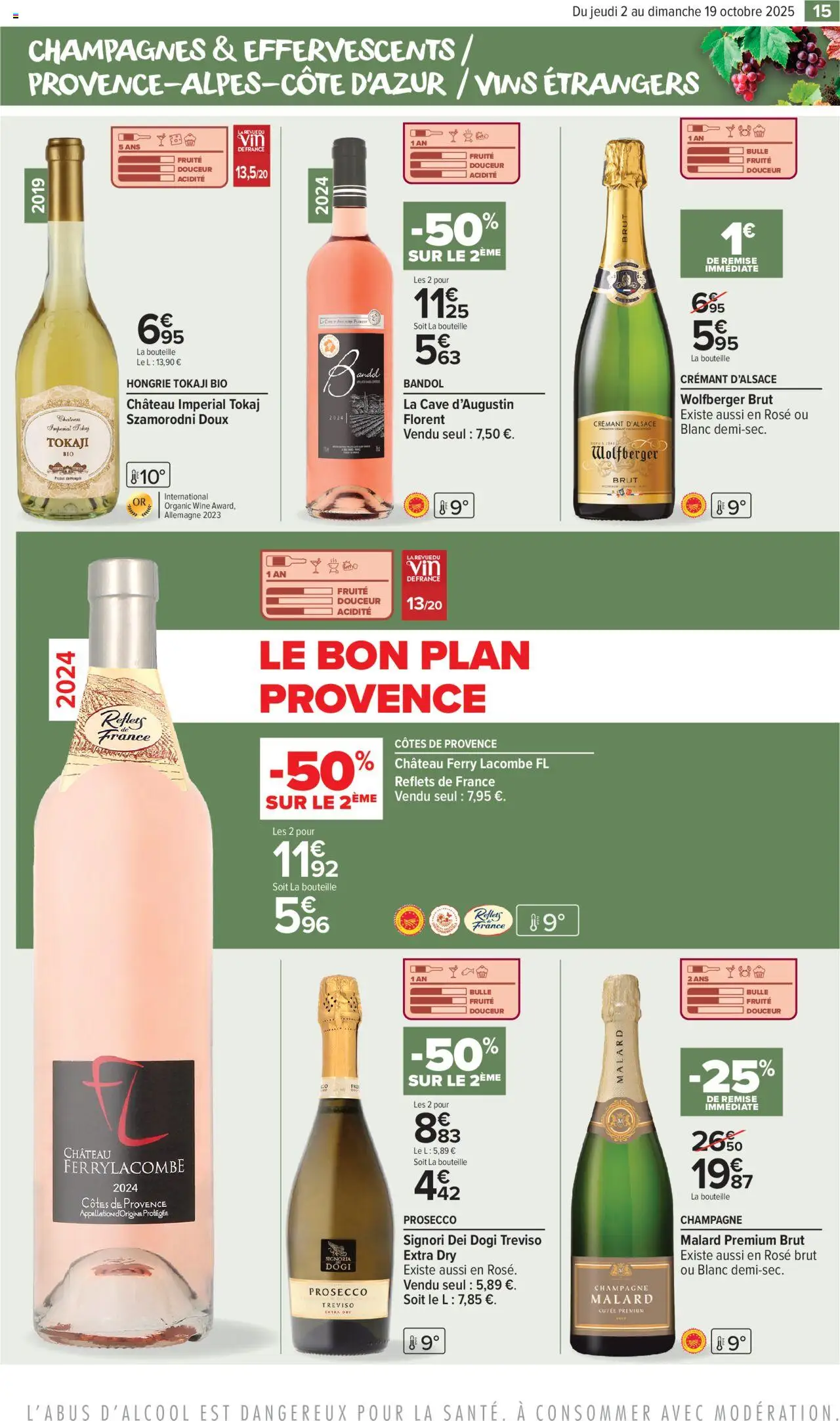  | Page: 17 | Produits: Champagne, Crémant, Prosecco, Crémant d'alsace
