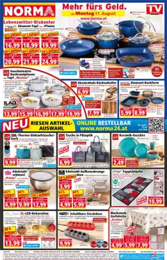 Vorschau von dem Prospekt - Norma Flugblatt gültig ab 11.08.2025