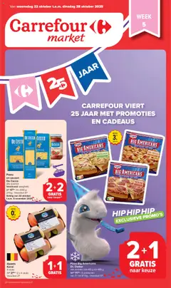 Carrefour market folder week 43 - Voorbeeld van een folder van Carrefour market, geldig van 22.10.2025
