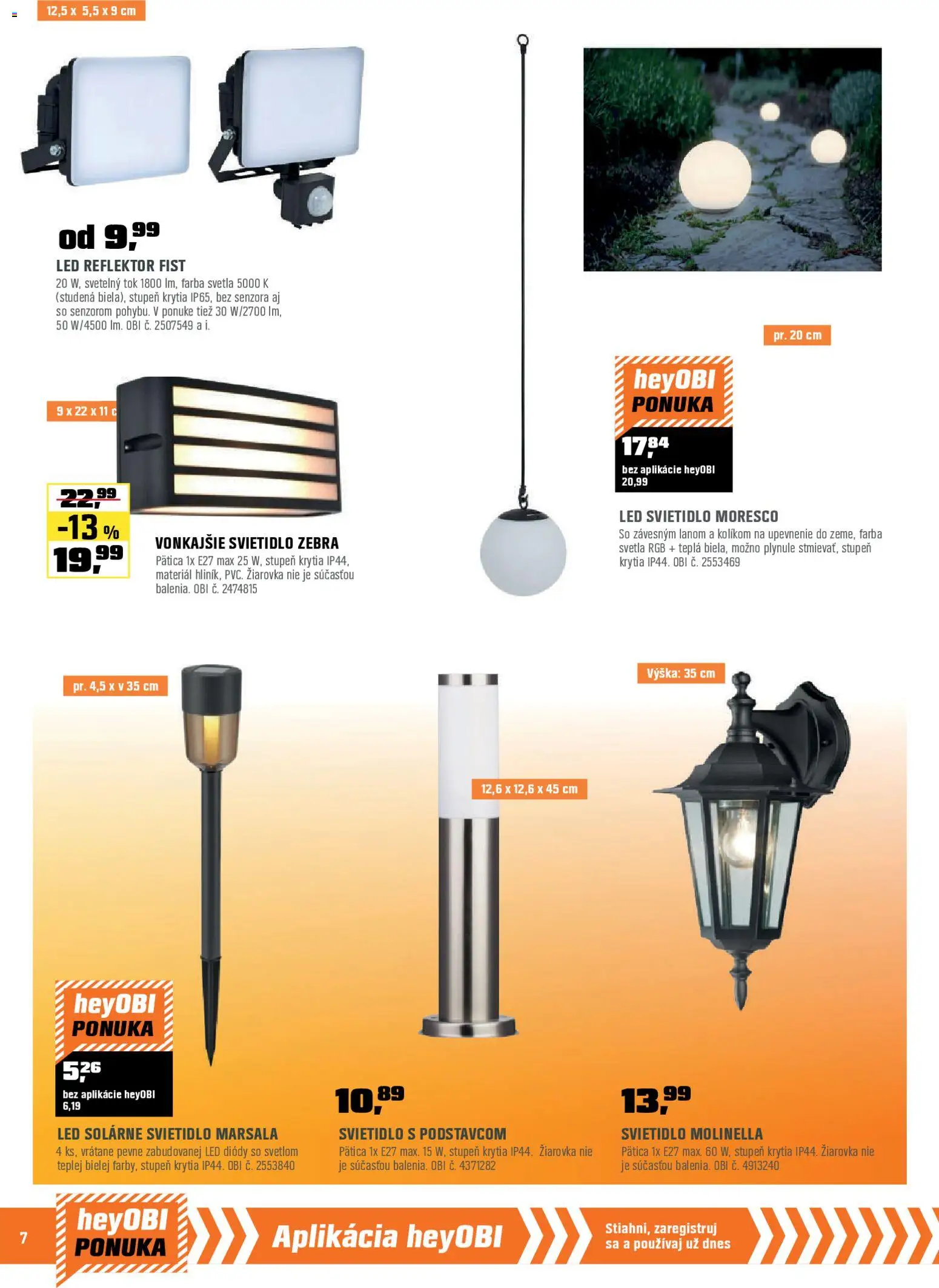 Nové OBI akcie – leták je platný od 01.03.2026 | Strana: 8 | Produkty: Kvetináč