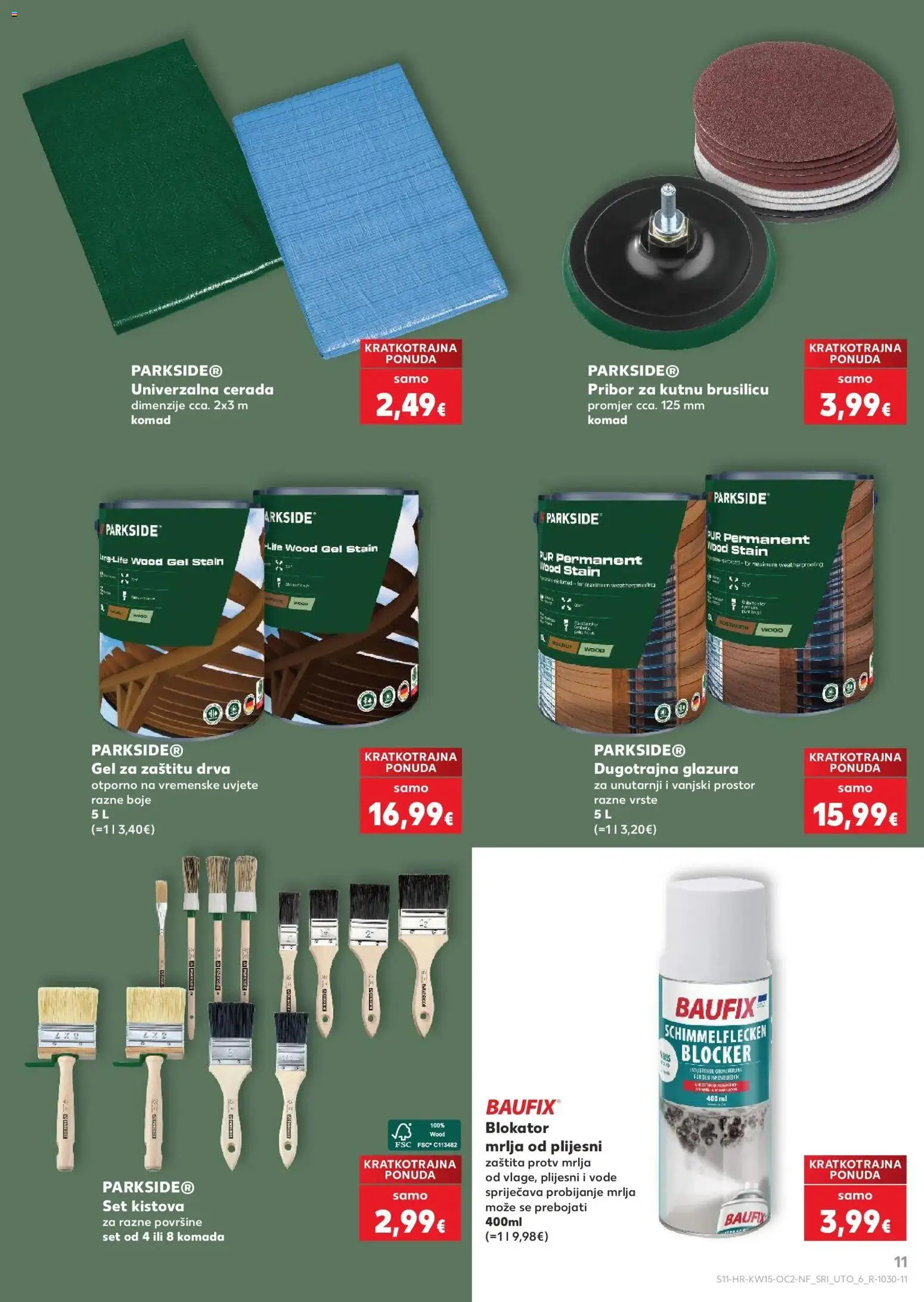 Kaufland katalog | vrijedi od 07.04.2026 | Stranica: 11 | Proizvodi: Parkside
