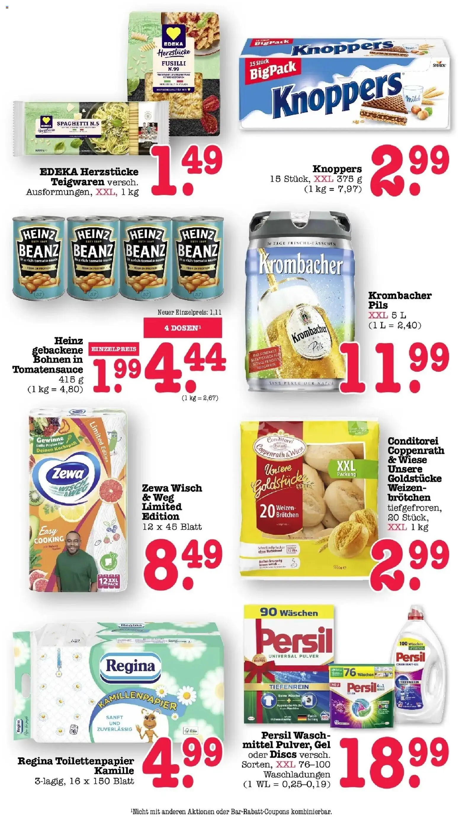 Edeka prospekt Wörth Am Rhein	 – gültig ab 05.04.2026 | Seite: 57 | Produkte: Milch, Waschmittel, Knoppers, Toilettenpapier