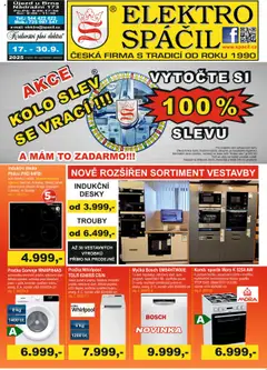 Náhled letáku Elektro Spáčil leták od 17.09.2025