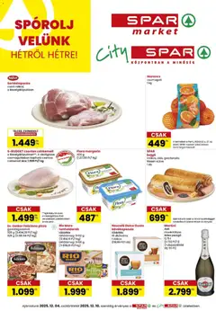Spar - City Spar szórólap - amely érvényes a következő dátumtól: 04.12.2025