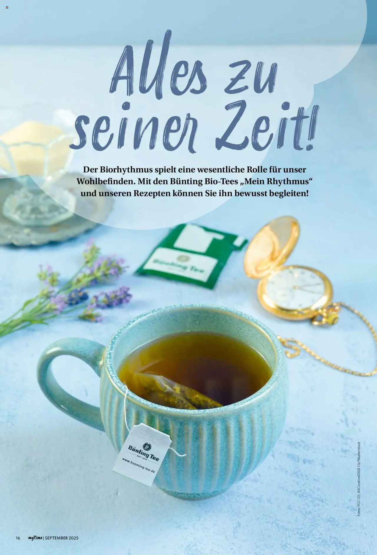 Famila Nordwest myTime September 2025 – gültig ab 01.09.2025 | Seite: 16 | Produkte: Tee