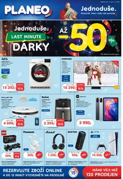 Náhled letáku Planeo Elektro leták - Dárky od 12.12.2025