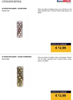 Anteprima del volantino Eurobrico Natale catalogo valido a partire dal 23.07.2025 | Pagina: 27 | Prodotti: Albero di natale, Champagne