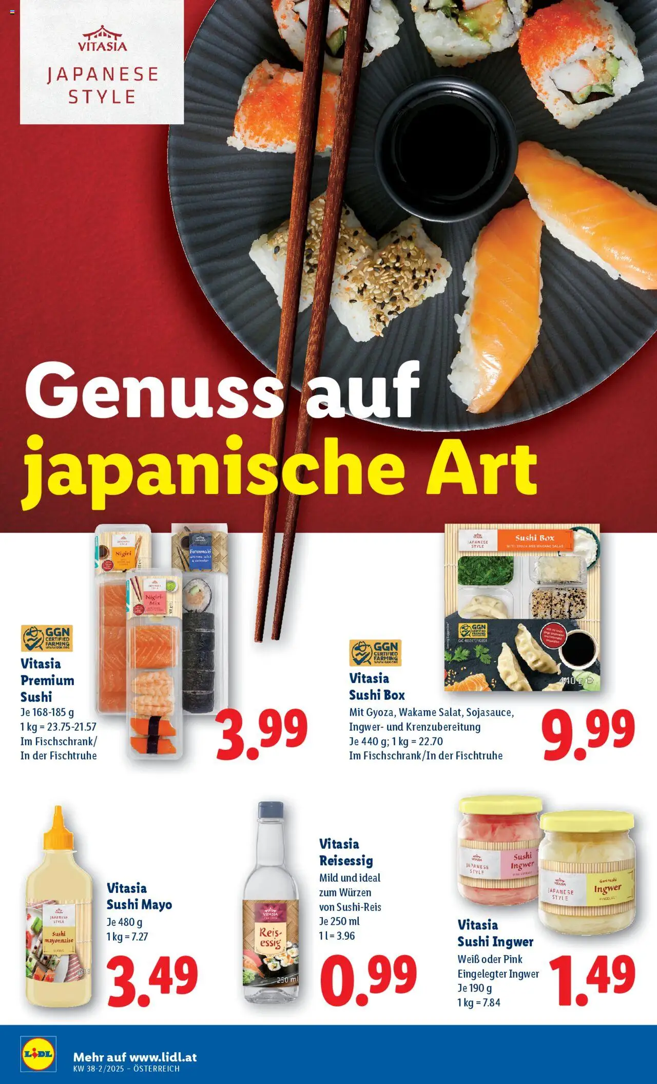 Lidl Flugblatt - Wien, Eisenstadt, Mattersburg gültig ab 18.09.2025 | Seite: 12 | Produkte: Mayonnaise, Box, Reis