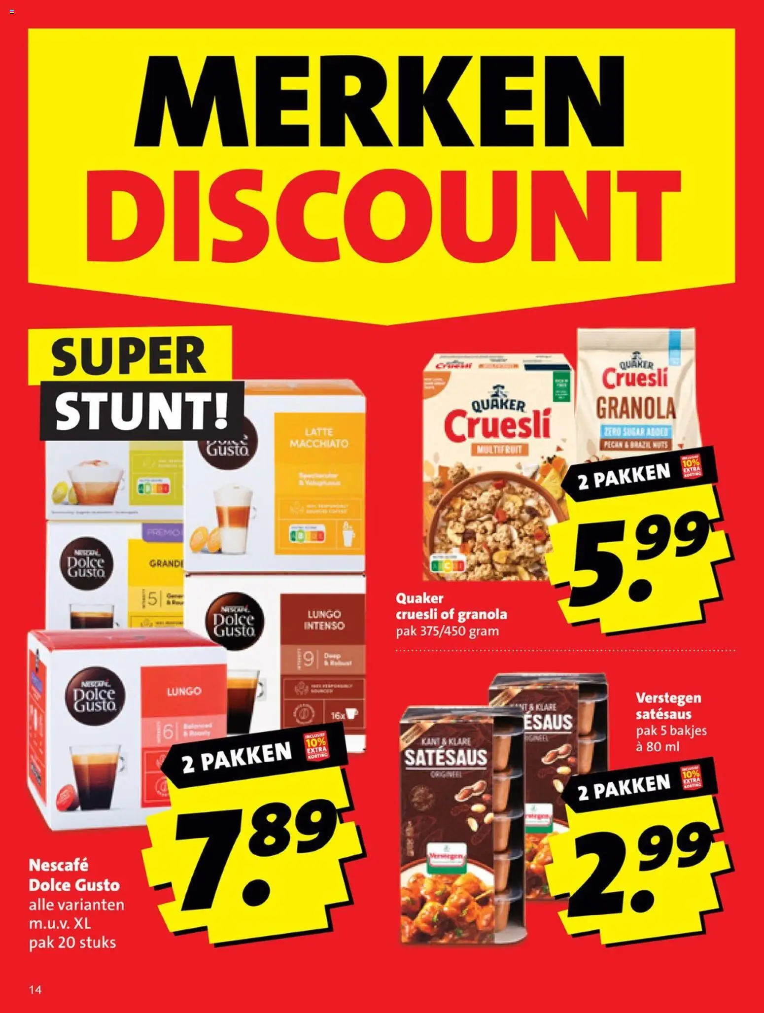 {H1} | Pagina: 14 | Producten: Nescafe