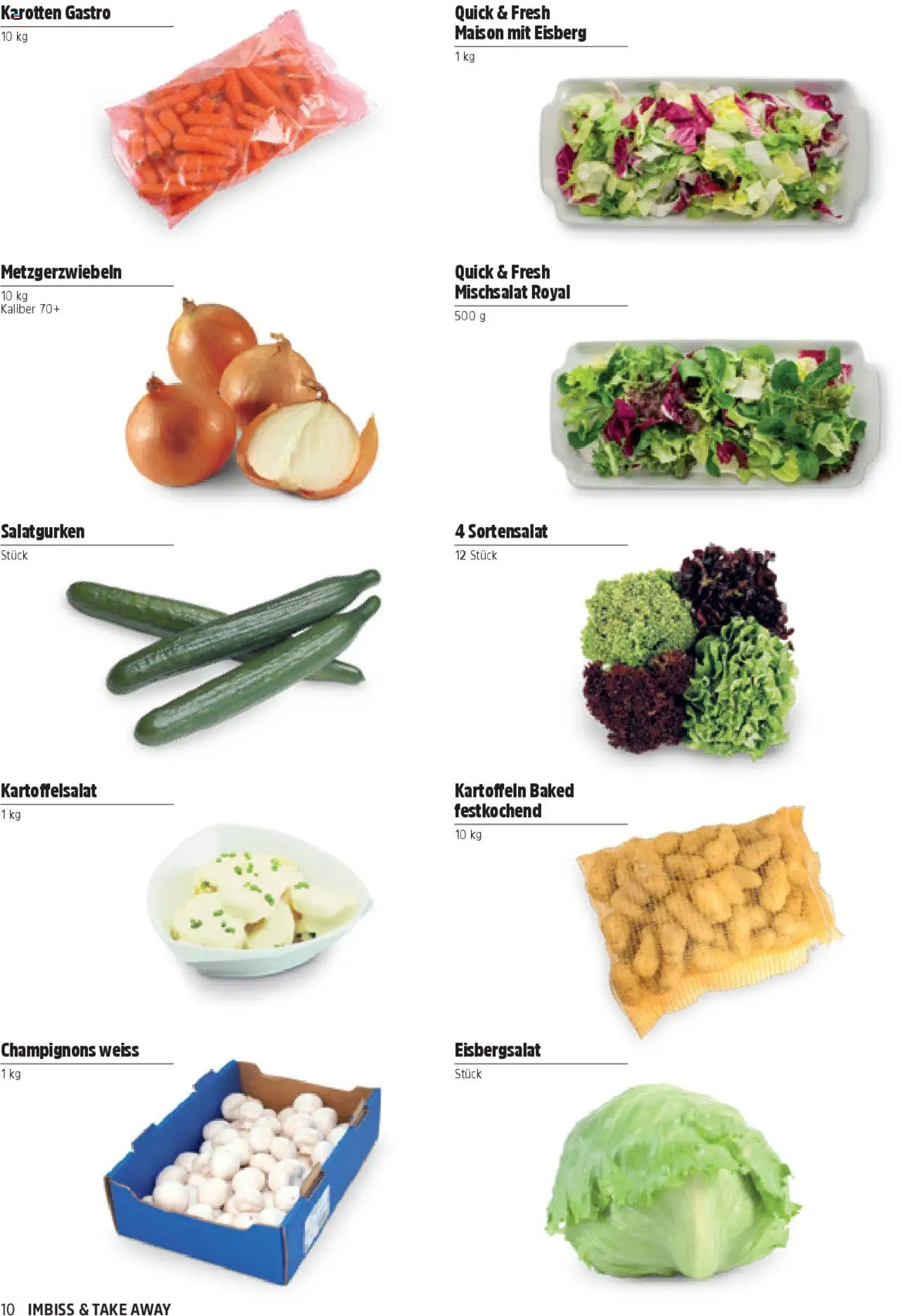 TopCC Aktionen Imbiss & Take Away  ab 06.06.2025 | Seite: 10 | Produkte: Champignons, Kartoffeln