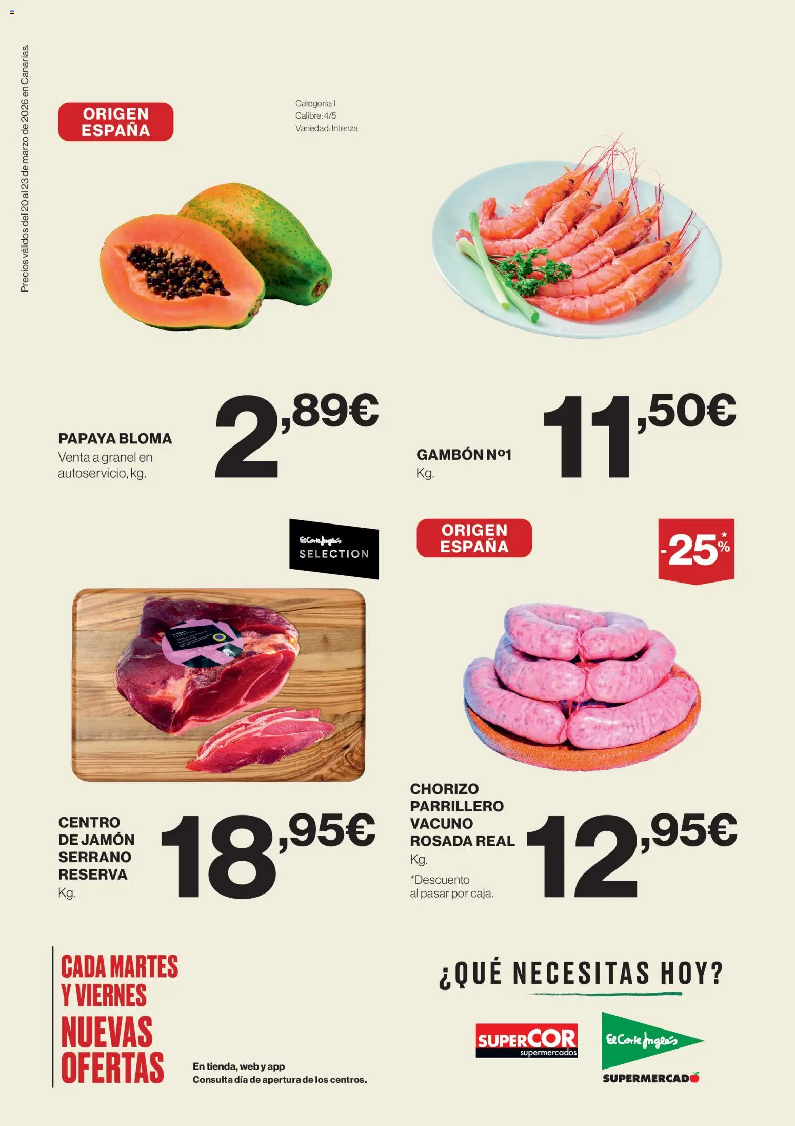 Supercor Canarias │ válido desde el 20.03.2026 | Página: 2 | Productos: Jamón