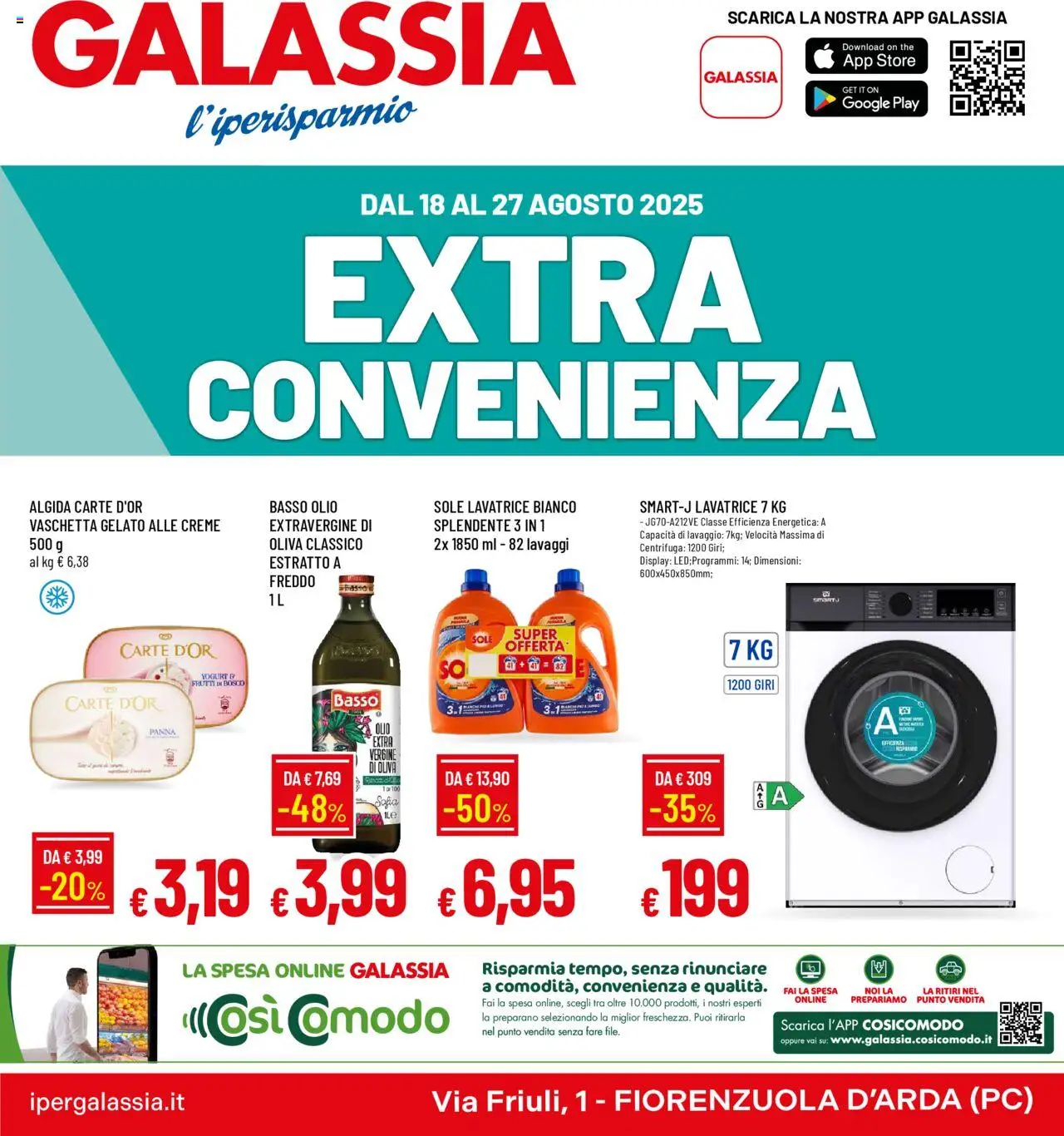 Volantino Galassia del 18.08.2025 | Pagina: 1