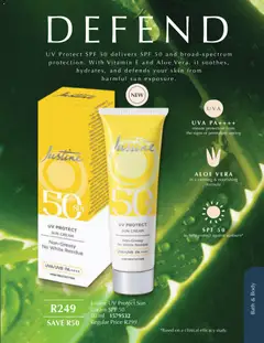 Justine specials catalogue – valid from 01.03.2026 | Page: 65 | Products: Bath, Cream