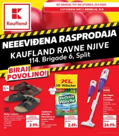 Kaufland - Split-Ravne njive - Pregled kataloga iz trgovine Kaufland, vrijedi od 17.09.2025