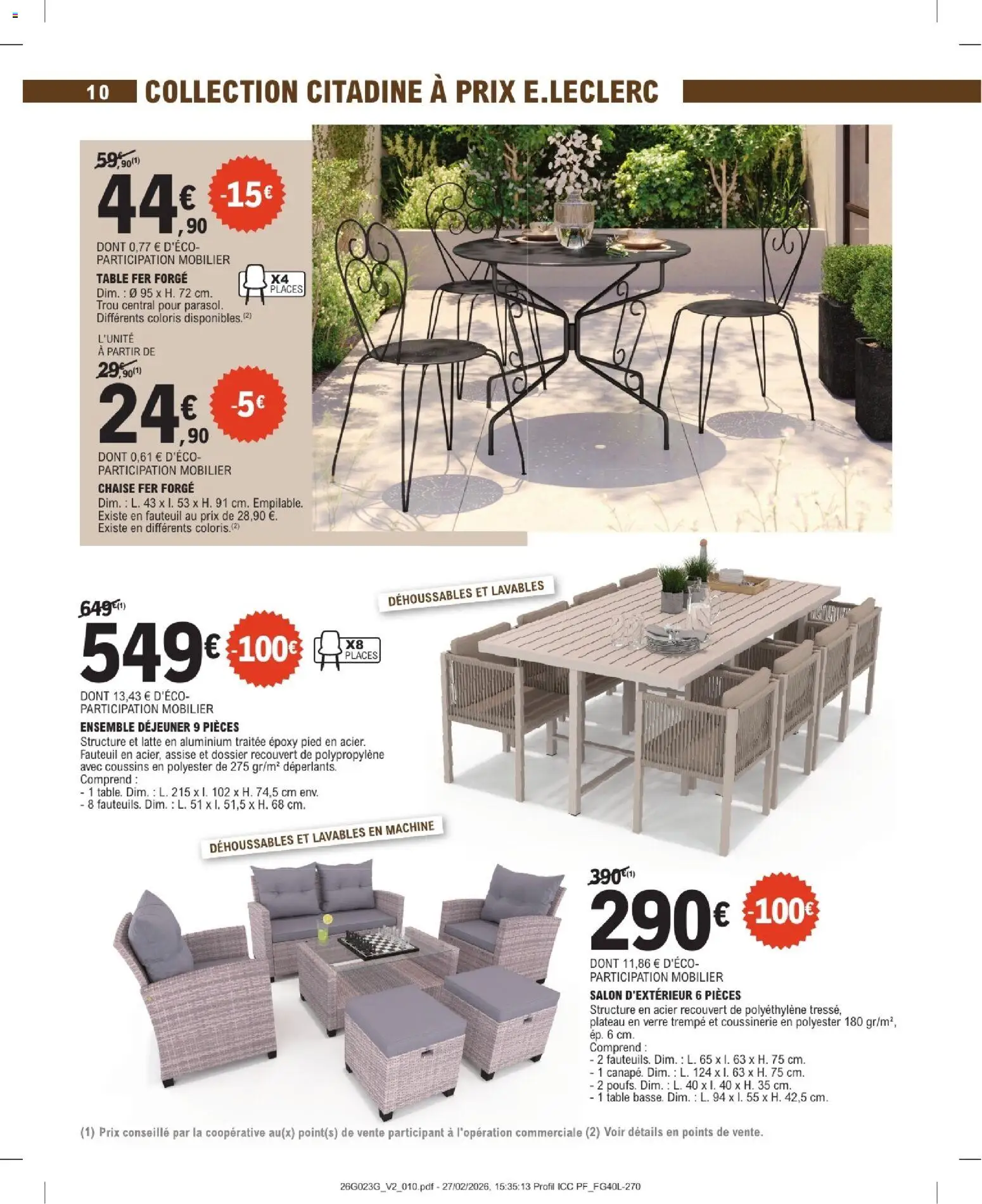 {H1} | Page: 10 | Produits: Plateau, Fauteuil, Table, Chaise