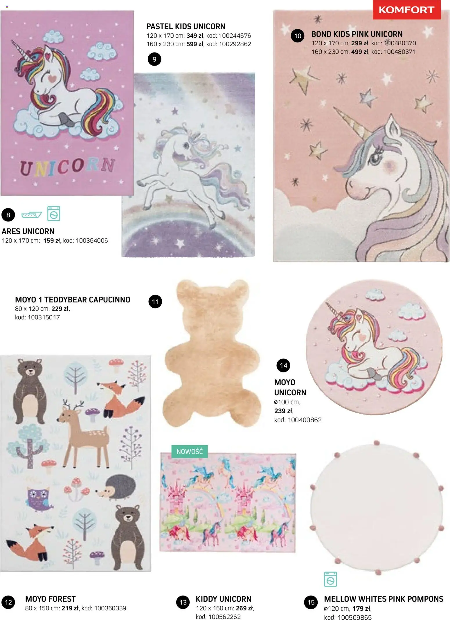 Komfort gazetka - Katalog dywanów od 17.03.2026 | Strona: 73