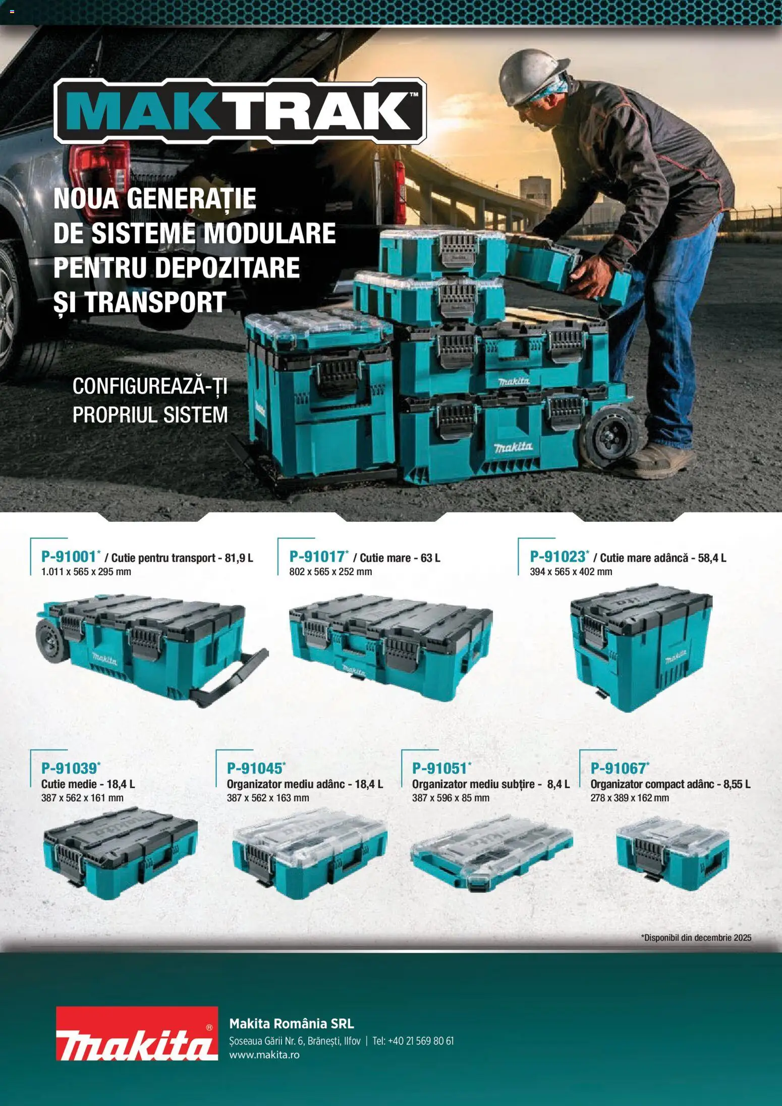 Noul catalog Makita – valabil de la 01.11.2025 | Pagină: 20 | Produse: Cutie