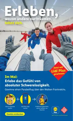Lidl Parabelflug über Frankreich ab 26.04.2026 gültig