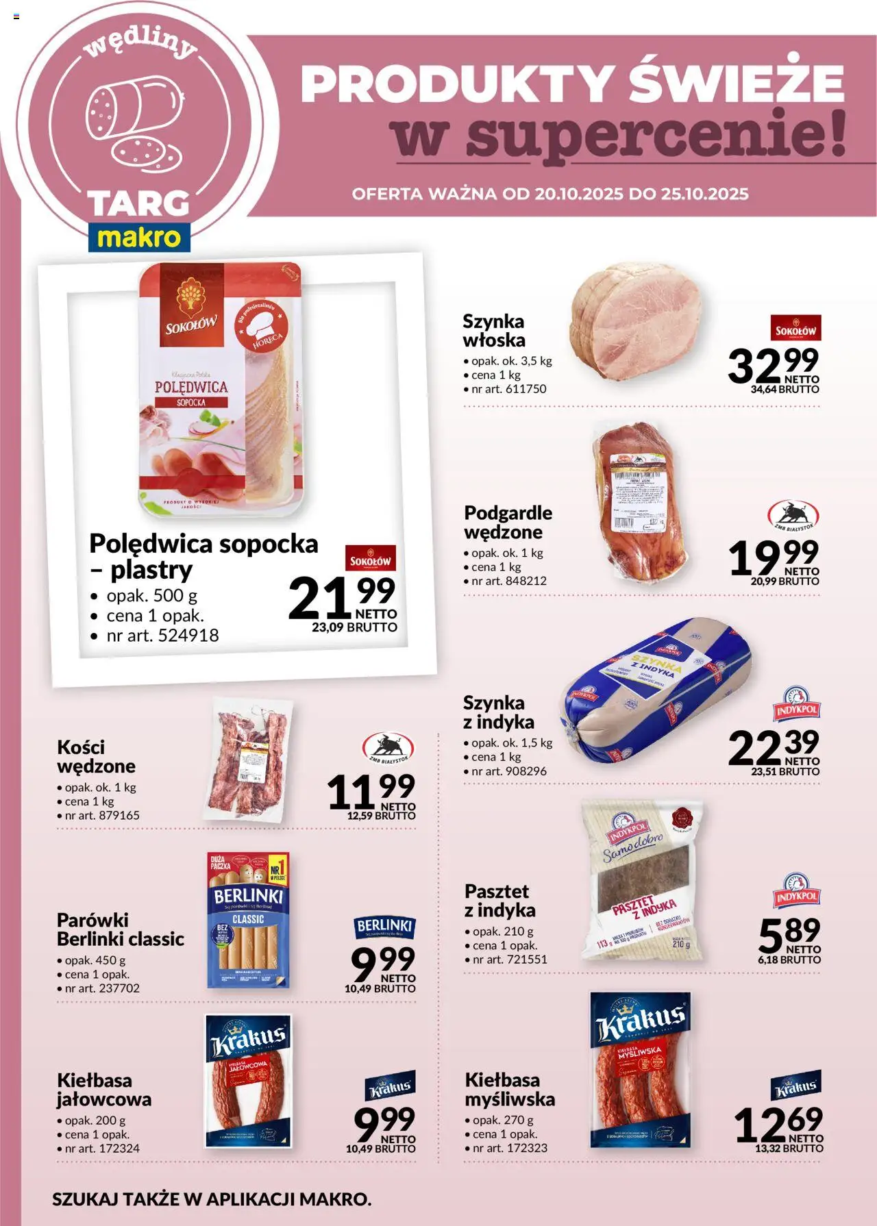 Makro Gazetka - Produkty świeże w supercenie od 20.10.2025 | Strona: 2