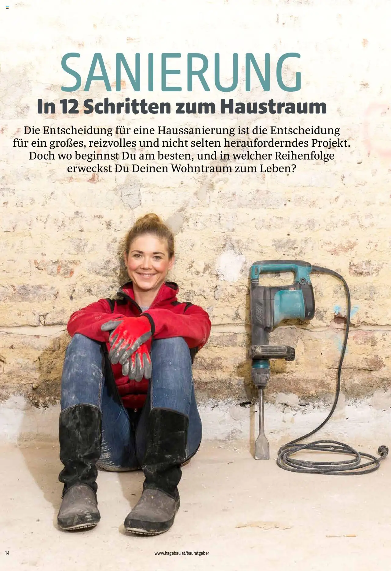 Hagebau Katalog Baurategeber gültig ab 07.04.2025 | Seite: 14