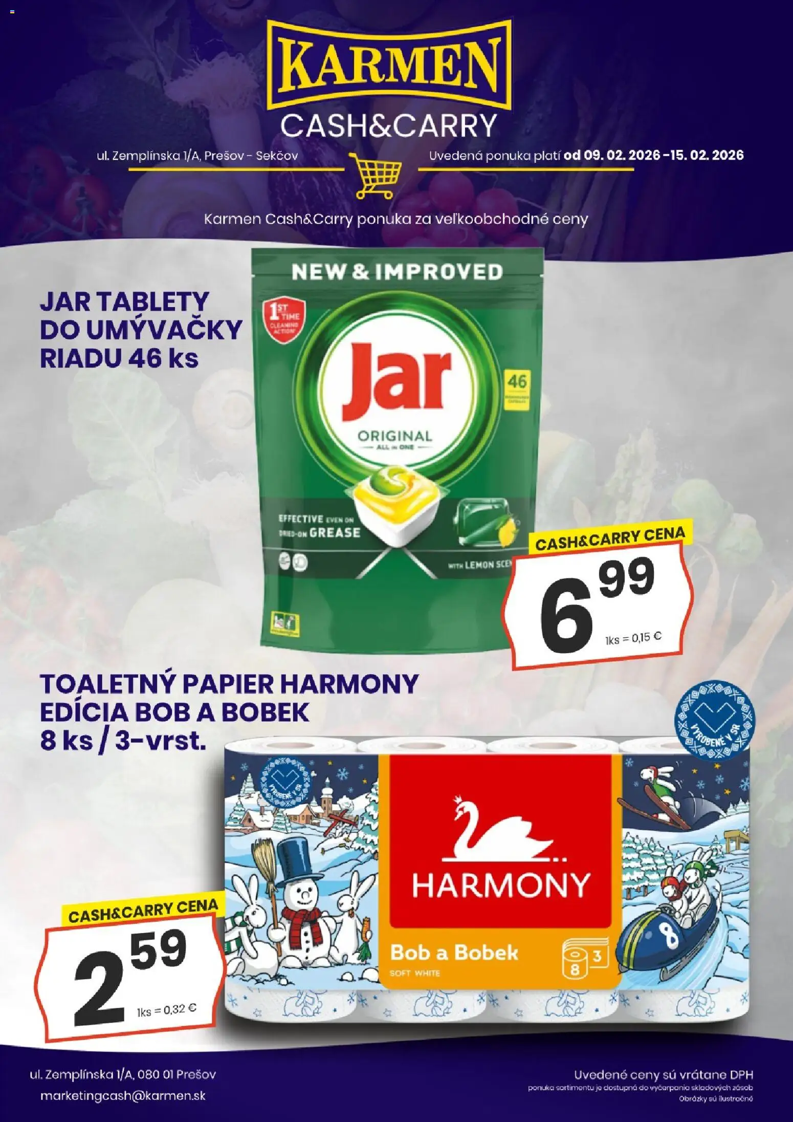 Nové KARMEN CBA akcie – leták je platný od 09.02.2026 | Strana: 8