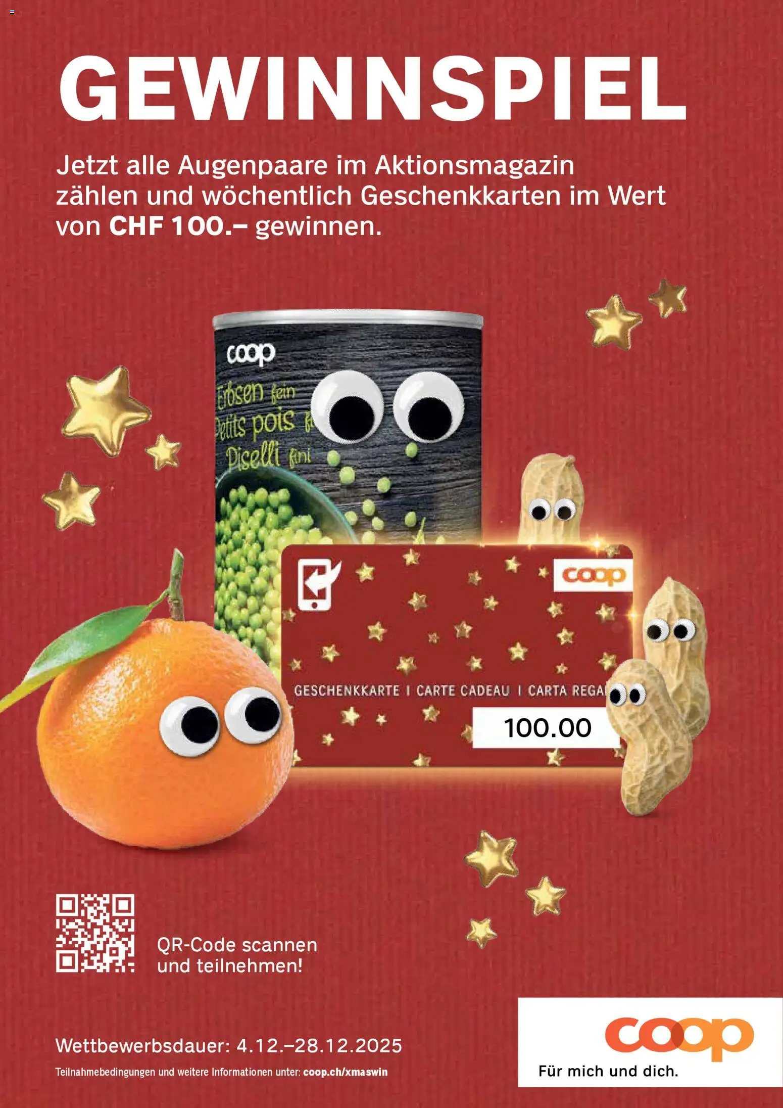 Coop Aktionen – gültig ab 04.12.2025 | Seite: 19 | Produkte: Regal, Erbsen