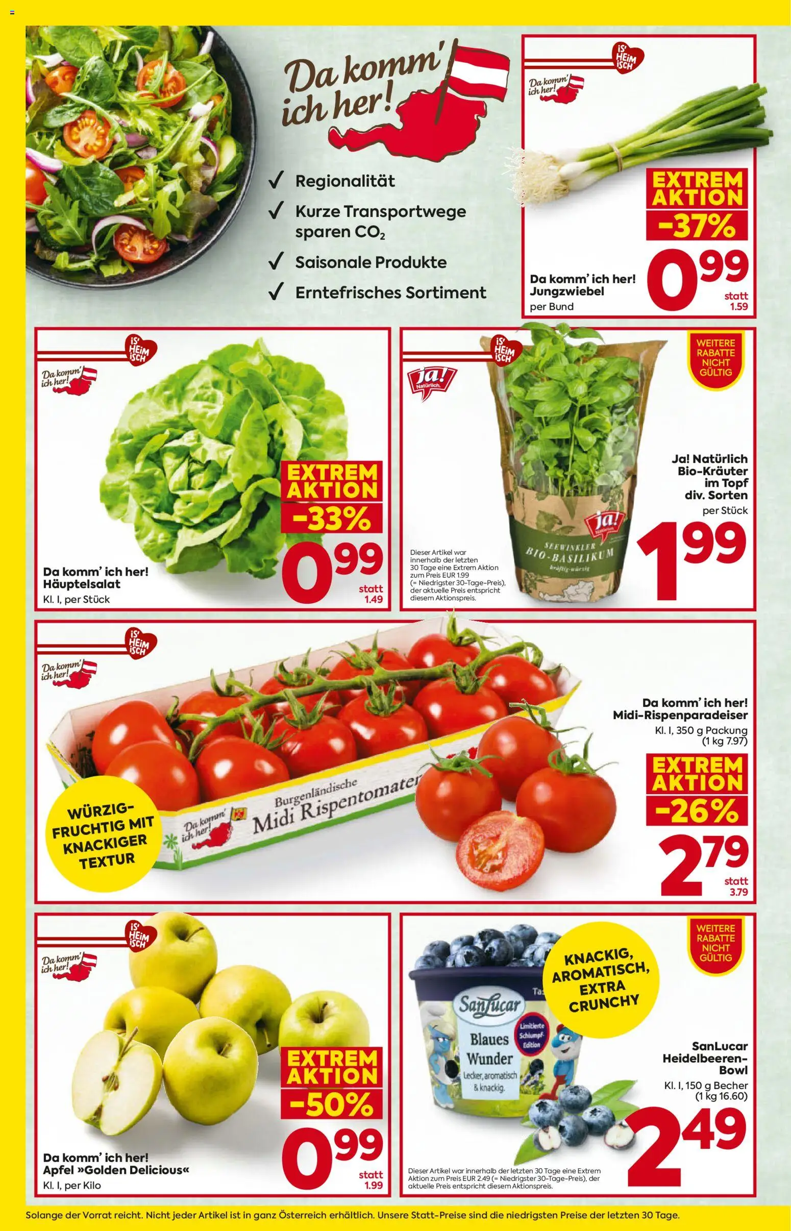 Billa - Flugblatt gültig ab 23.04.2026 | Seite: 6 | Produkte: Äpfel