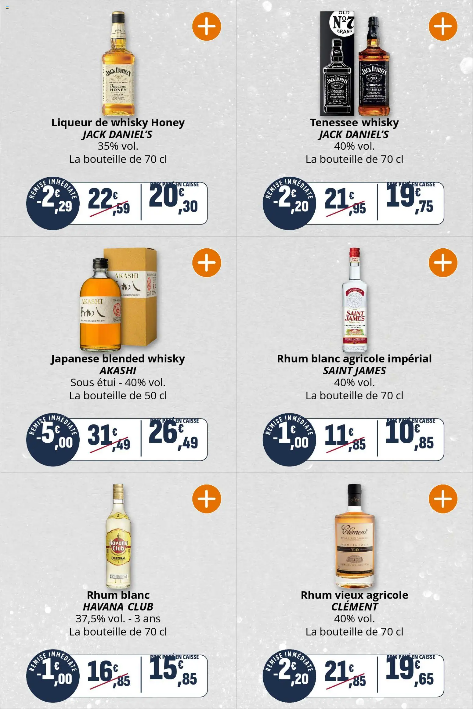 {H1} | Page: 30 | Produits: Whisky, Étui, Liqueur, Rhum