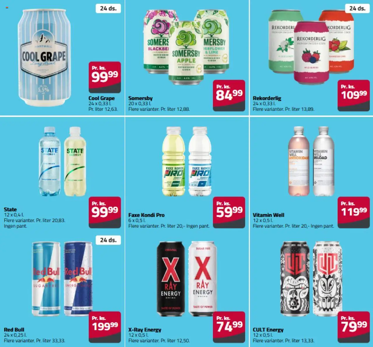 Fleggaard Tilbudsavis gyldig fra 17.06.2025 | Side: 20 | Produkter: Cider, Lime, Faxe Kondi