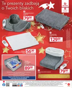Pogląd oferty "Selgros cash&carry Gazetka - Prezenty" - ważna od 04.12.2025 | Strona: 22 | Produkty: Koc elektryczny, PC, Ciśnieniomierz, Koc