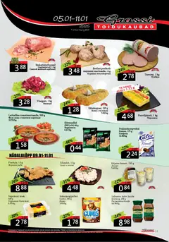 Grossi Toidukaubad kliendilehe eelvaade alates 05.01.2026