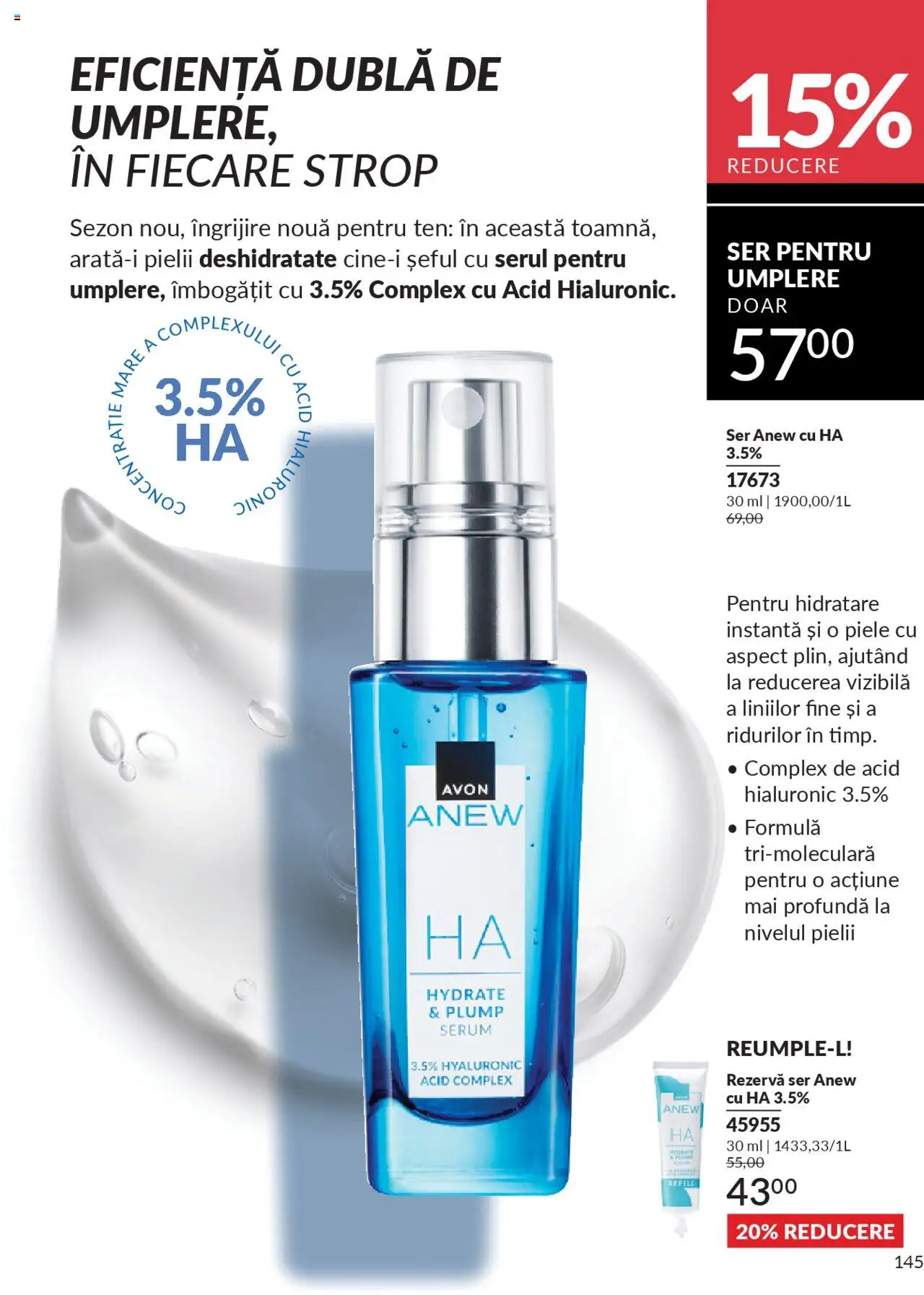 Catalog Avon - 09 2025 – valabil de la 01.09.2025 | Pagină: 145 | Produse: Serum