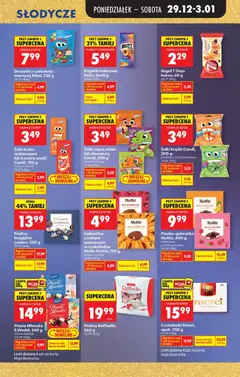Pogląd oferty "Praliny belgijskie Luximo, 250 g, Praliny belgijskie Luximo, 250 g" - ważna od 29.12.2025 | Strona: 57