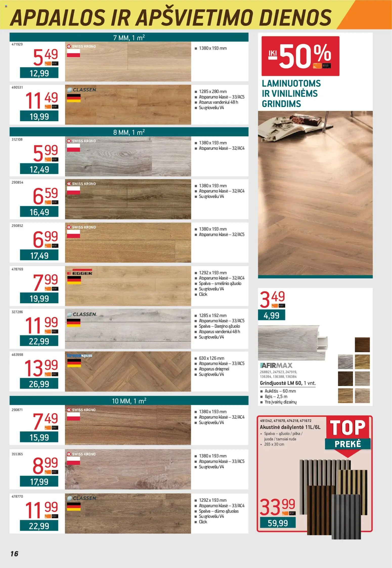 ERMITAŽAS akcijos nuo 02.03.2026 | Puslapis: 16