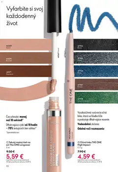 Oriflame leták platný od 25.03.2026 | Strana: 92 | Produkty: Očná linka
