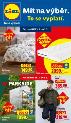 Náhled letáku Lidl leták - Spotřební zboží od 23.02.2026