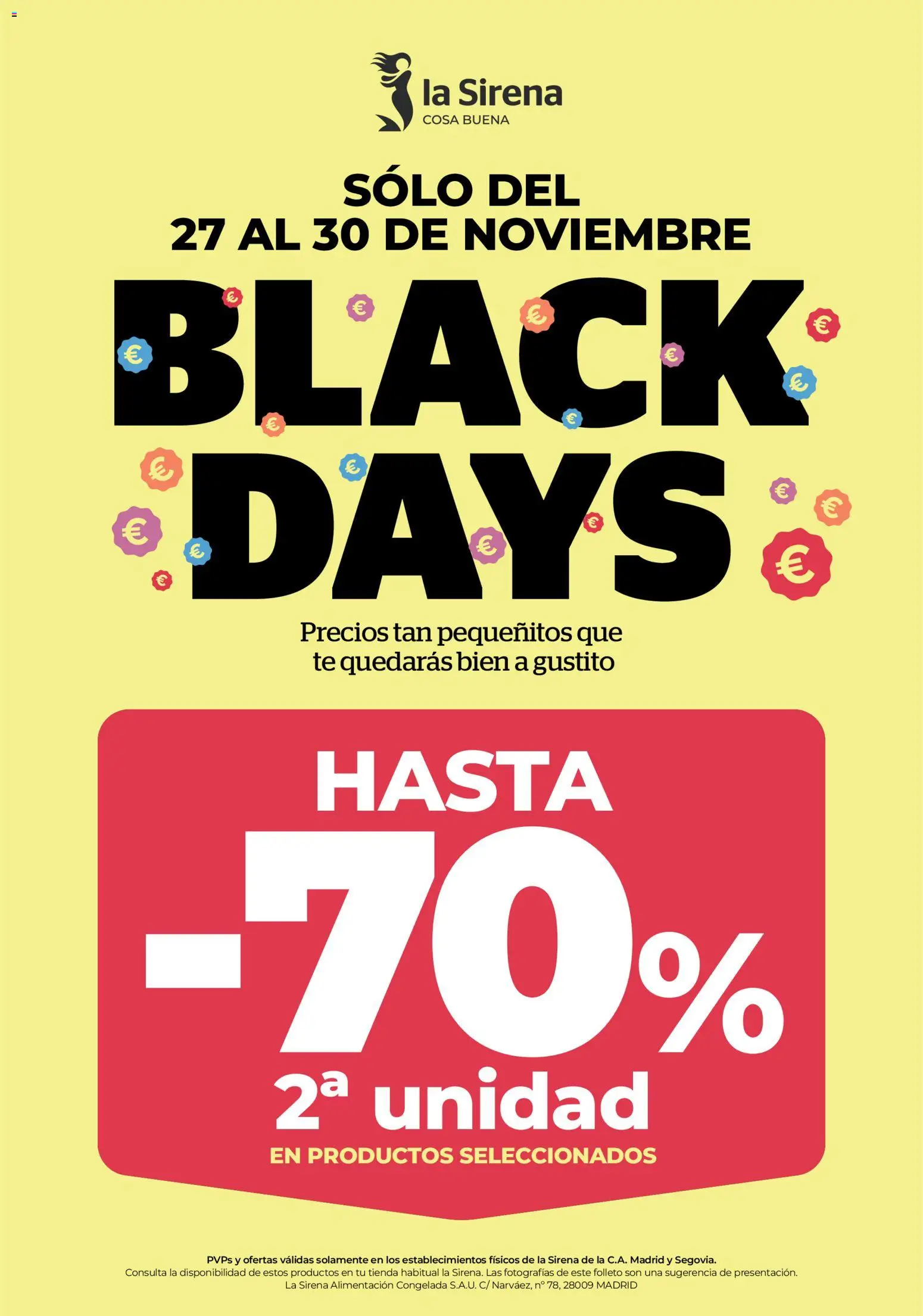 La Sirena Black Friday │ válido desde el 27.11.2025 | Página: 1 | Productos: Té