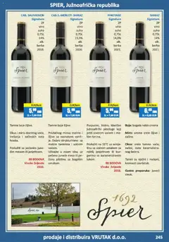 Vrutak - Vinski Katalog - Pregled kataloga iz trgovine Vrutak, vrijedi od 01.11.2024 | Stranica: 245 | Proizvodi: Roštilj, Meso, Maline, Kim