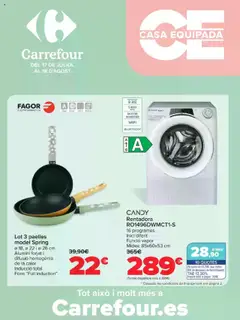 Vista previa Carrefour Equipa tu vivienda válido desde el 17.07.2025