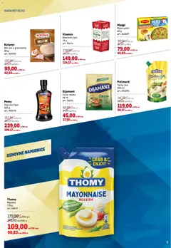 Metro katalog - pregled Metro kataloga - važi od 19.02.2026 | Strana: 5 | Proizvode: Majonez, Salata, Beli luk, Sos