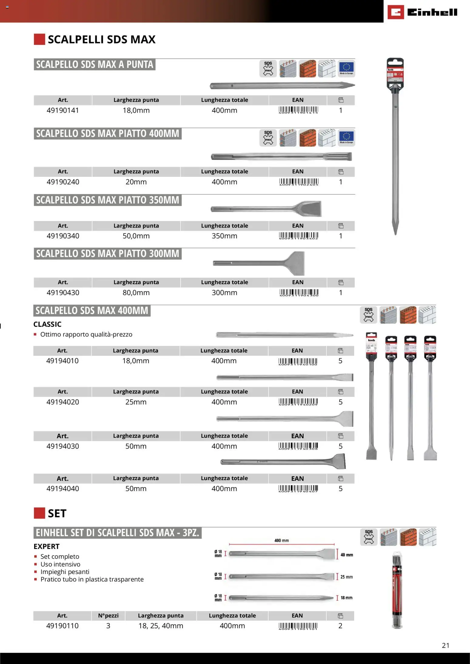 Volantino Einhell del 17.03.2026 | Pagina: 23 | Prodotti: Tubo, Piatto