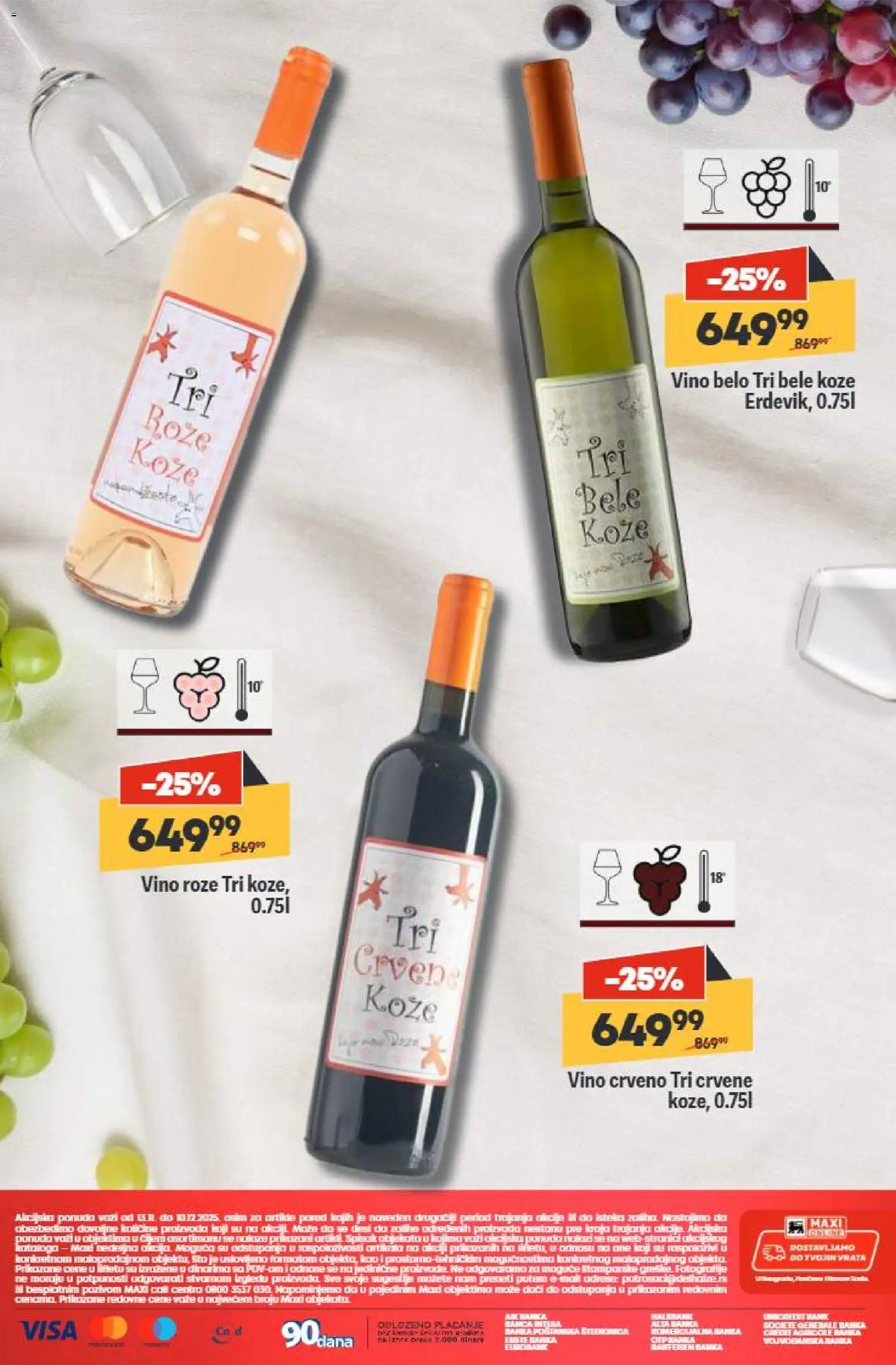 Mega Maxi katalog - važi od 13.11.2025 | Strana: 34 | Proizvode: Sto, So, Vrata, Vino