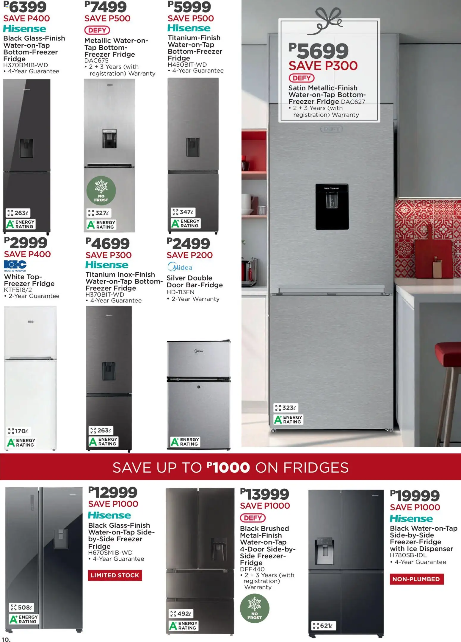New House and Home catalogue – valid from 20.10.2025 | Page: 10 | Products: Freezer, Freezer fridge, Tap, Stock