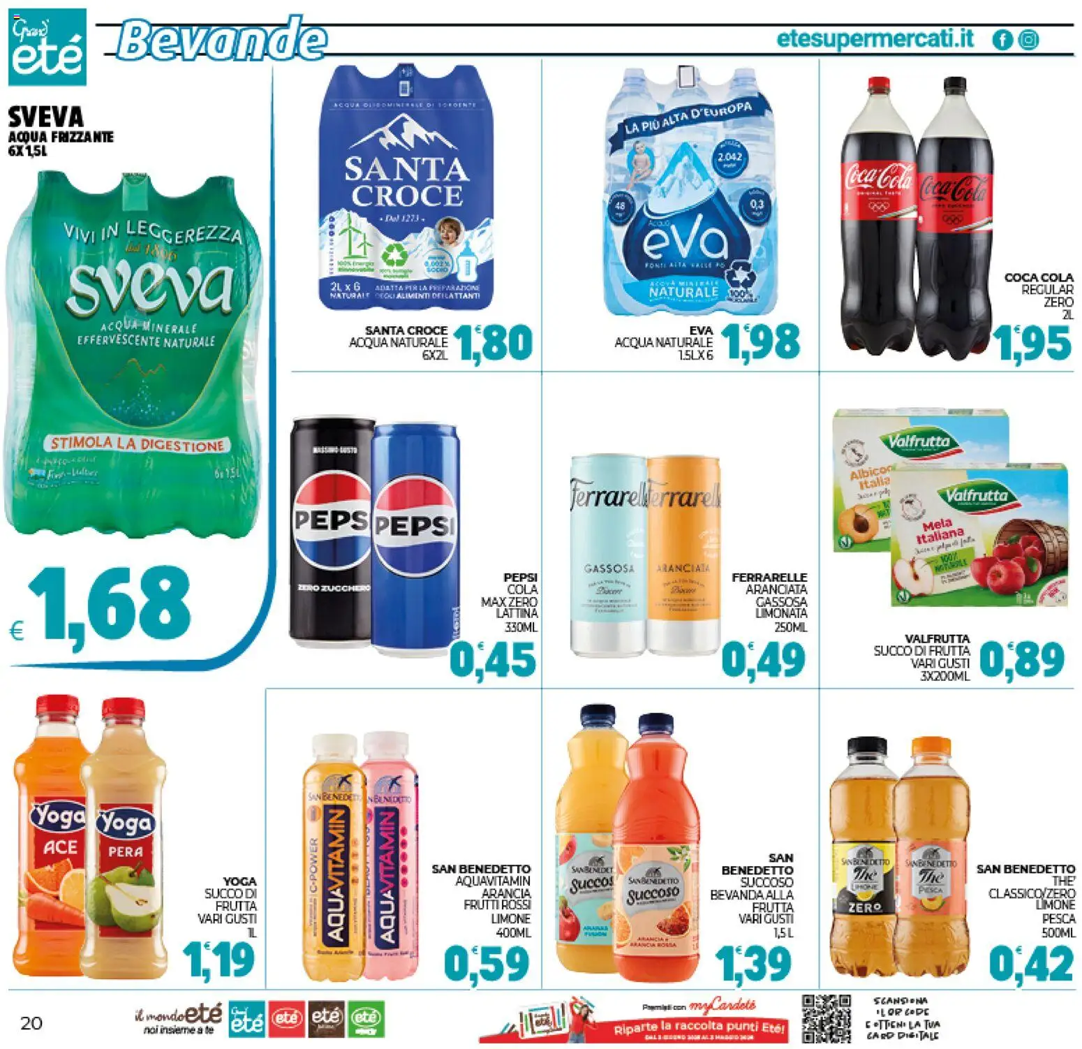 Volantino Eté del 07.01.2026 | Pagina: 20 | Prodotti: Frutta, Limone, Pera, Arancia