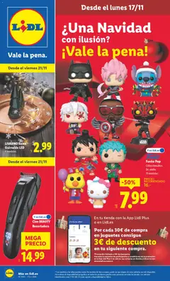 Vista previa Lidl folleto de bazar válido desde el 17.11.2025