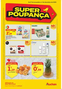 Pré-visualização Auchan folheto válido de 27.11.2025