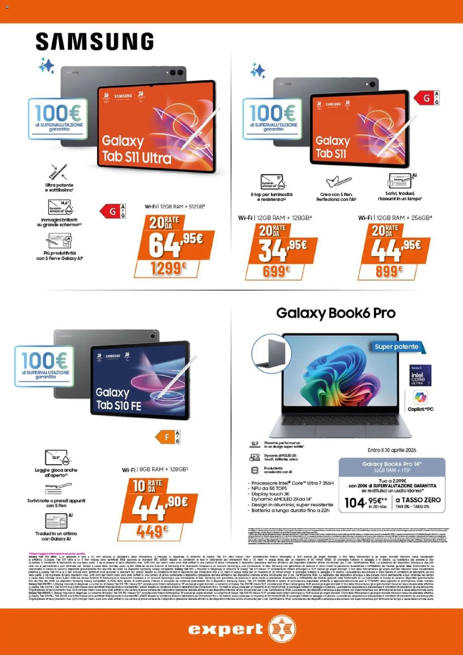 Volantino Expert del 12.03.2026 | Pagina: 22 | Prodotti: Acqua, Top, Pera, Batteria