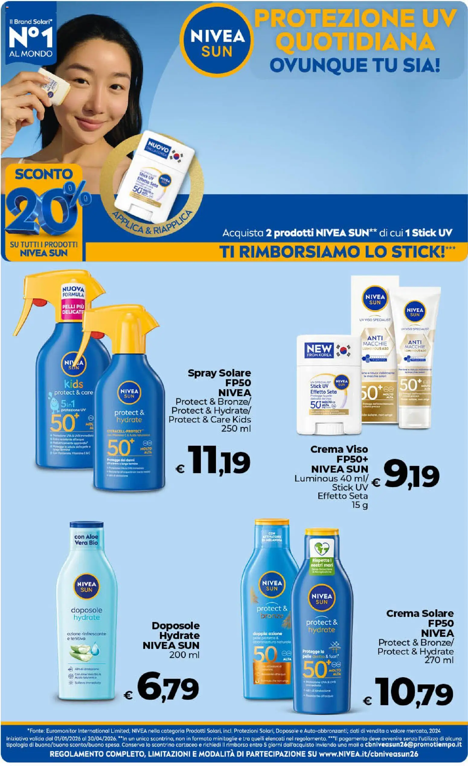 Volantino Ipercoop del 17.04.2026 | Pagina: 46 | Prodotti: Crema, Crema solare, Crema viso, Aloe vera