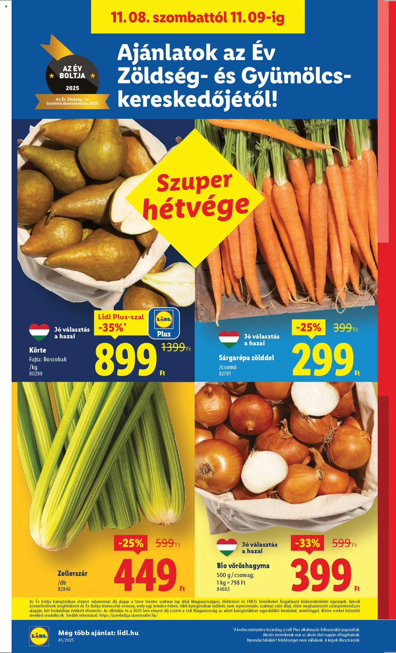 Lidl akciós ujság - amely érvényes a következő dátumtól: 06.11.2025 | Oldal: 22